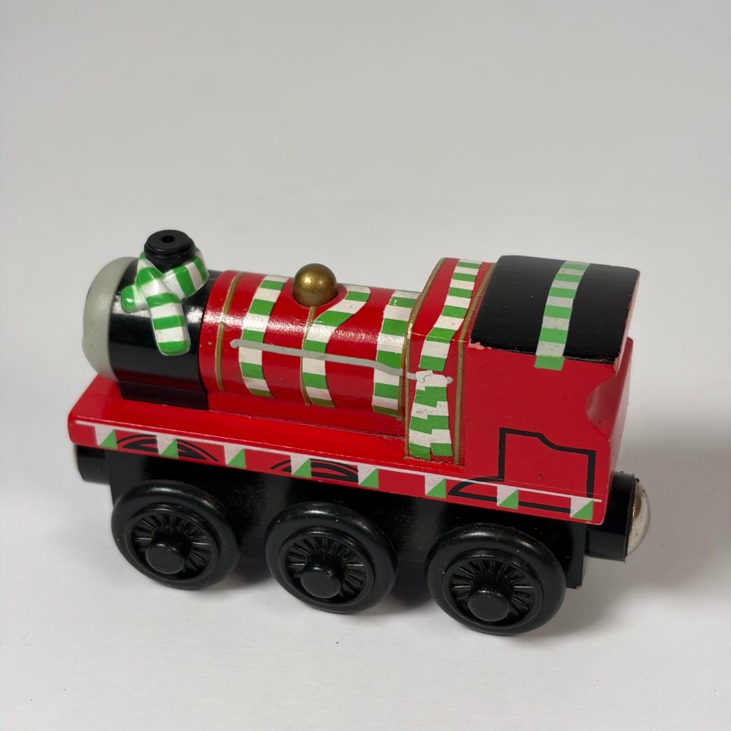 Thomas & Friends Wooden Railway James With Team Colors Train Engine Only