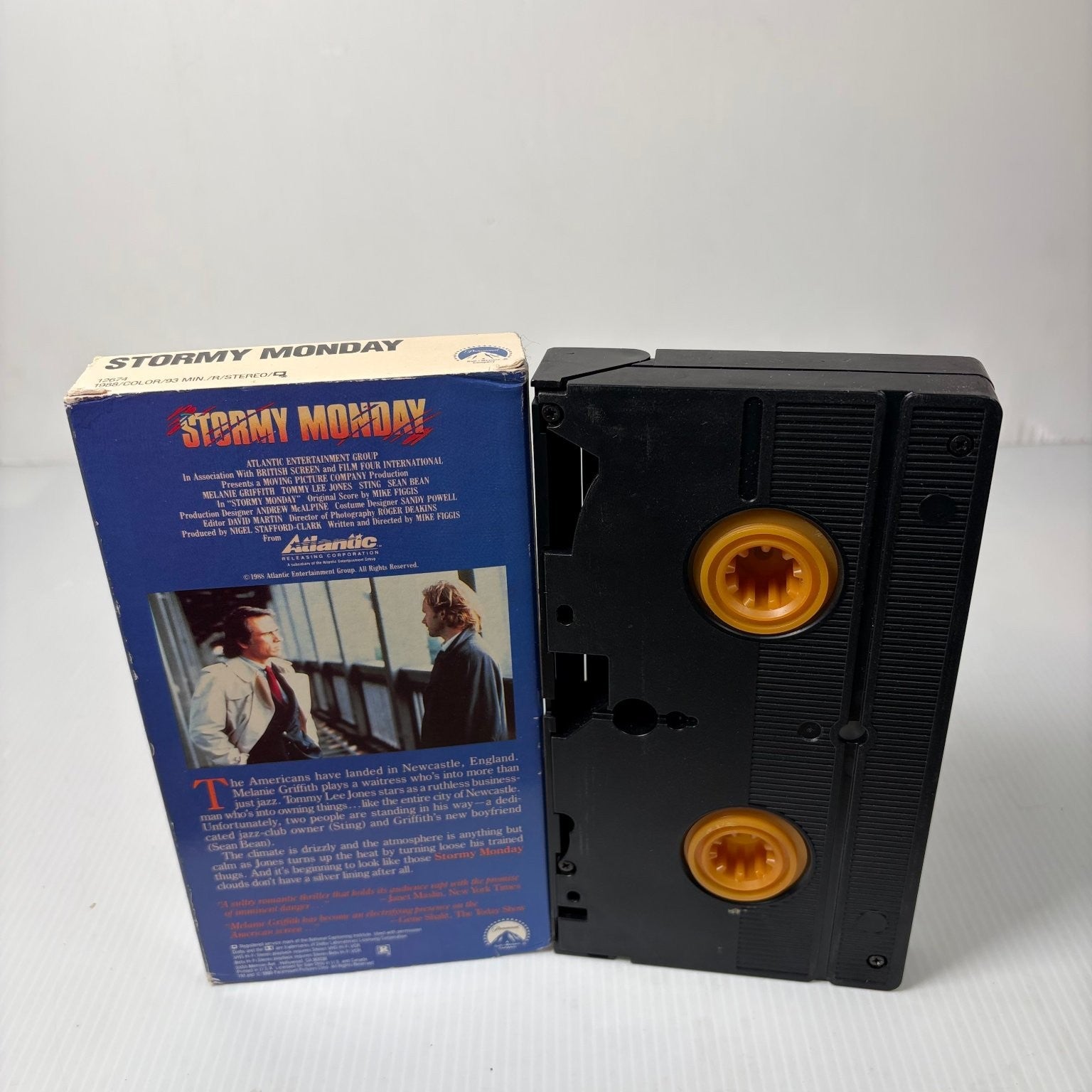 Stormy Monday VHS 1988 Romantic Thriller Melanie Griffith Atlantic
