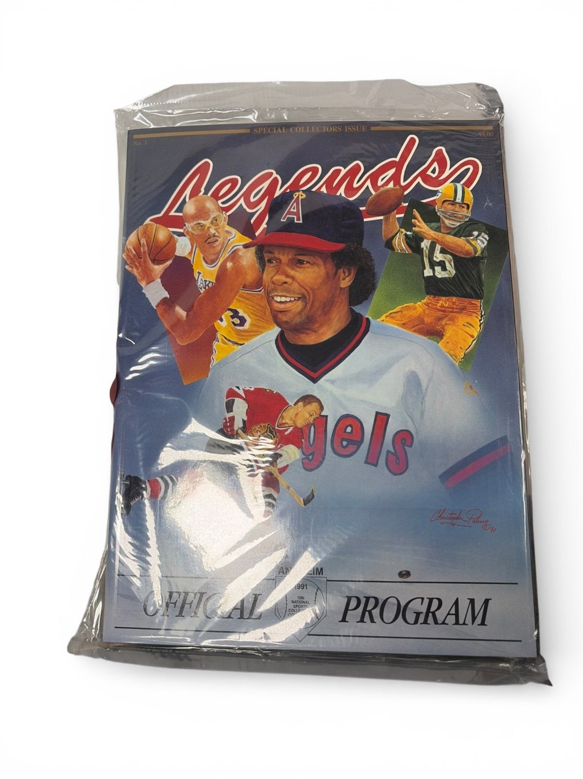 Legends Magazine 1991 No. 1 12th National Sports Collectors Convention Program