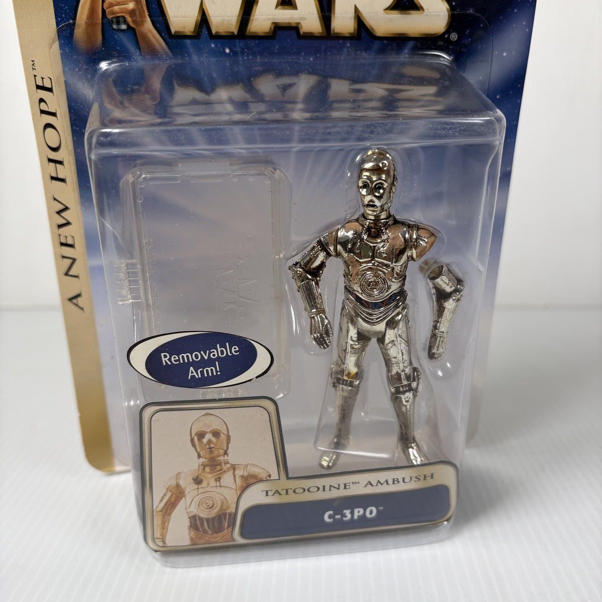 Star Wars C-3PO Tatooine Ambush Action Figure Hasbro A New Hope Removable Arm