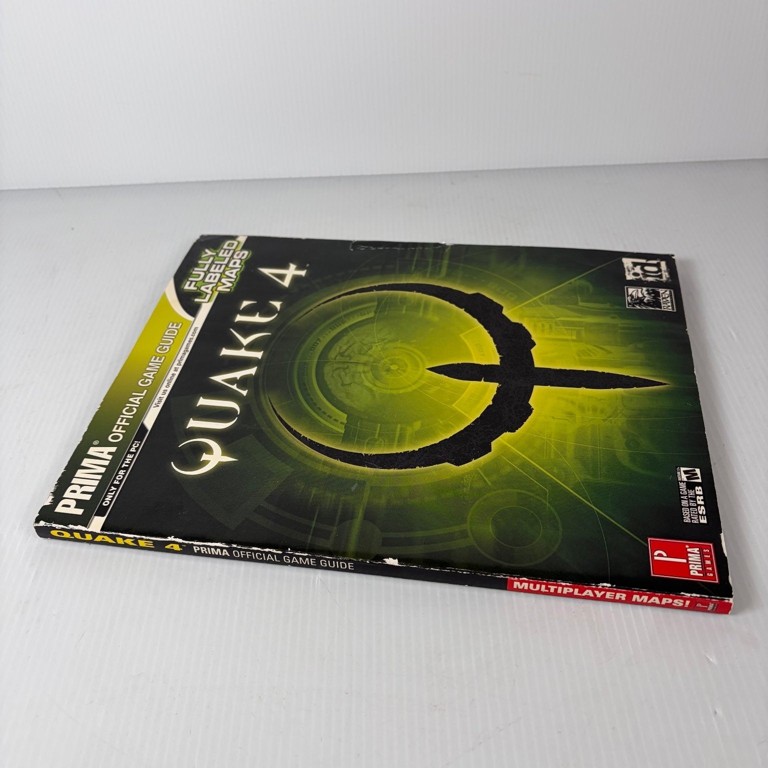 QUAKE 4 PC Official Strategy Guide Prima Games Fully Labeled Multiplayer Maps