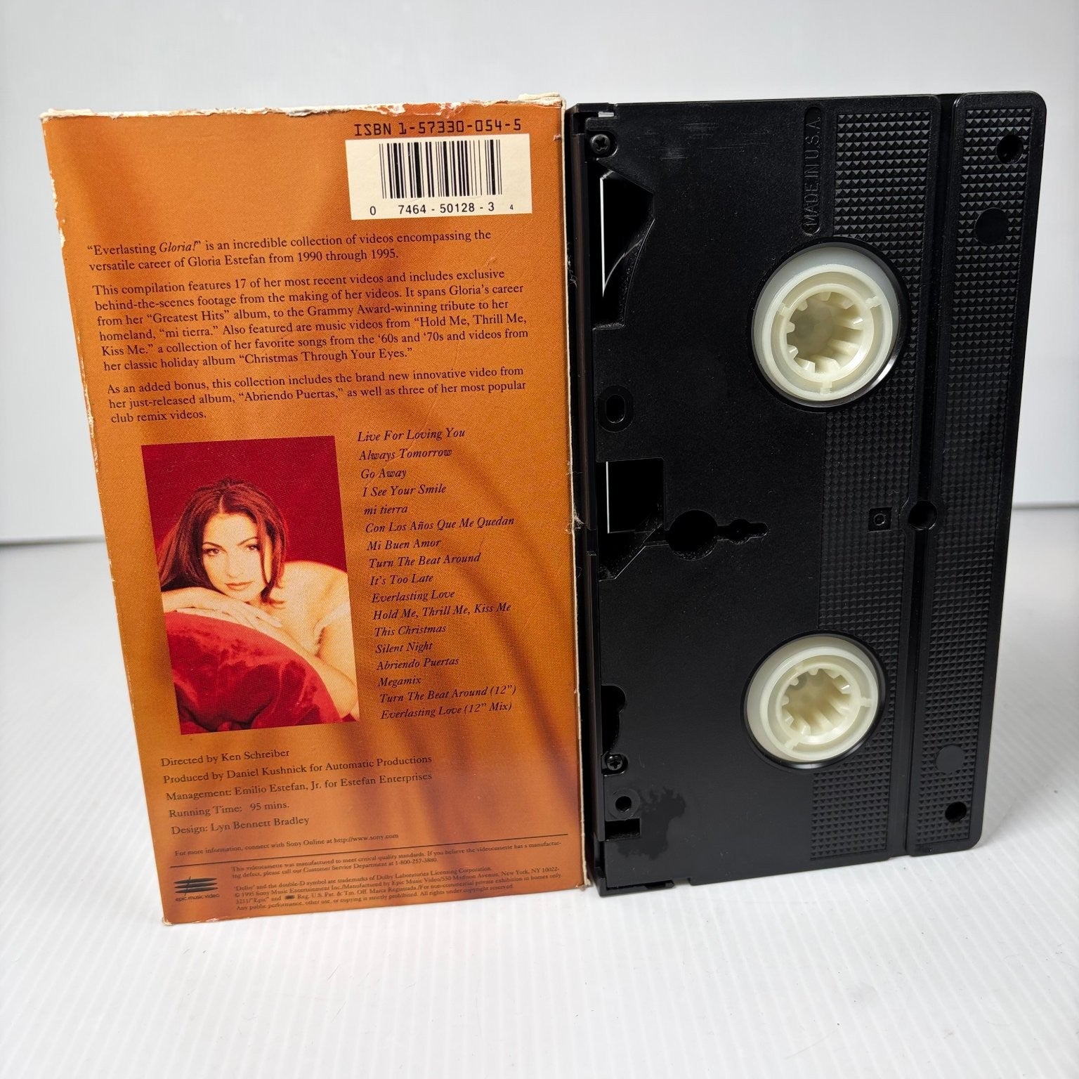 Gloria Estefan Everlasting Gloria VHS 1995 Music Video Compilation Epic