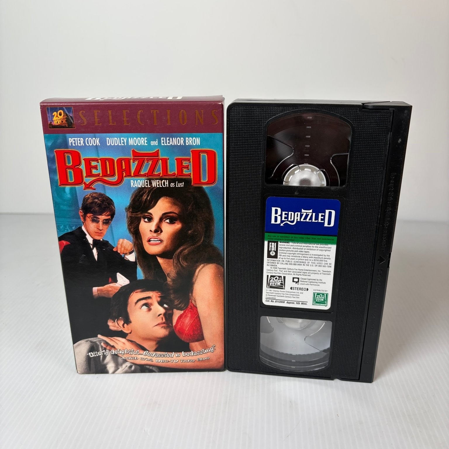 Bedazzled VHS 1967 Comedy Fantasy Peter Cook Dudley Moore Fox