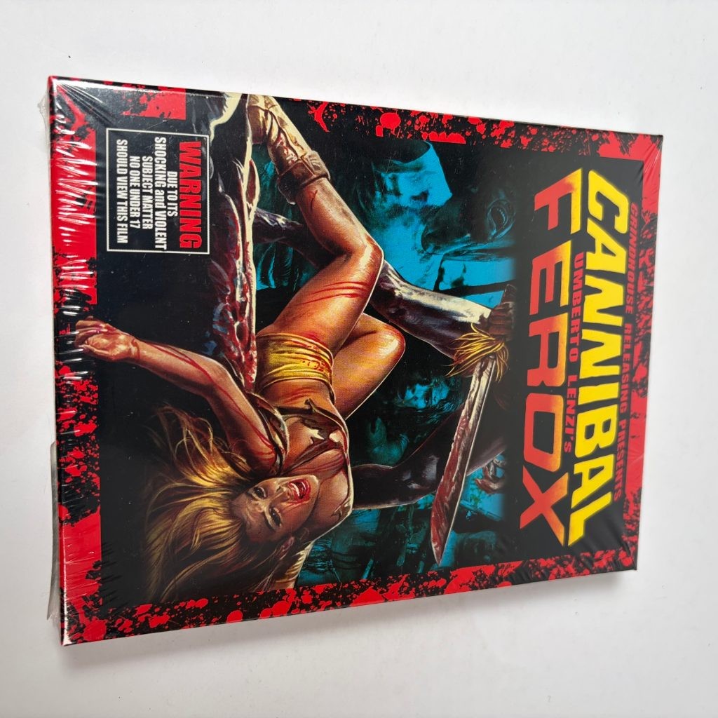 Cannibal Ferox Grindhouse Releasing 3 Disc Deluxe Edition 2 Blu-ray + CD