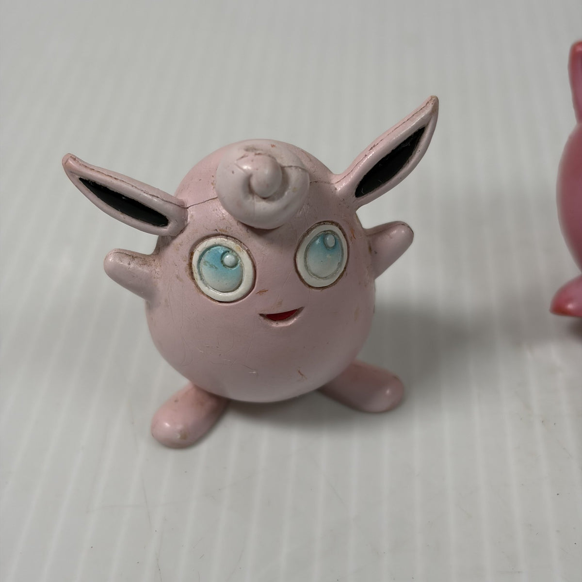 Vintage Pokemon Jigglypuff & Wigglytuff Tomy CGTSJ Evolution Figure PVC Set of 2