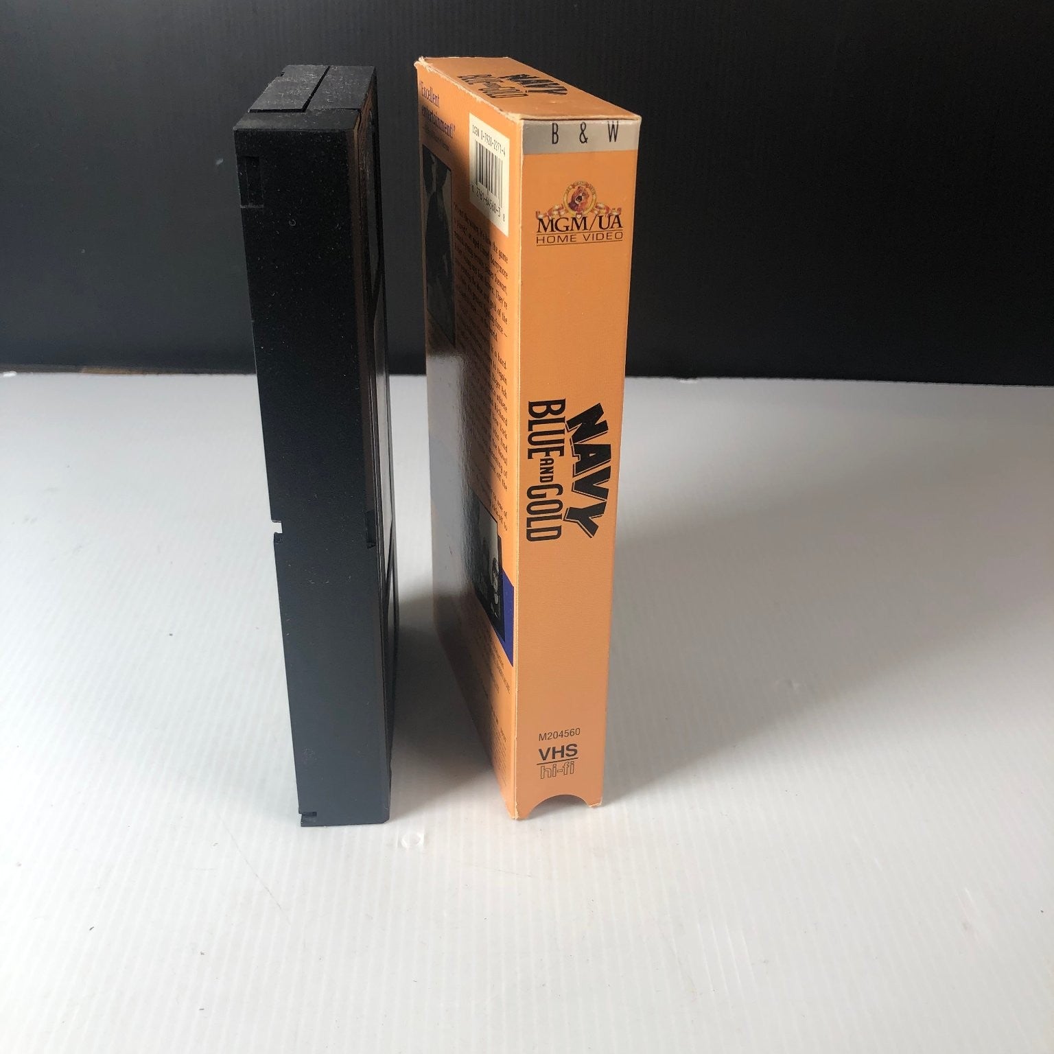 Navy Blue and Gold VHS 1937 Early Sports Drama MGM/UA Home Video