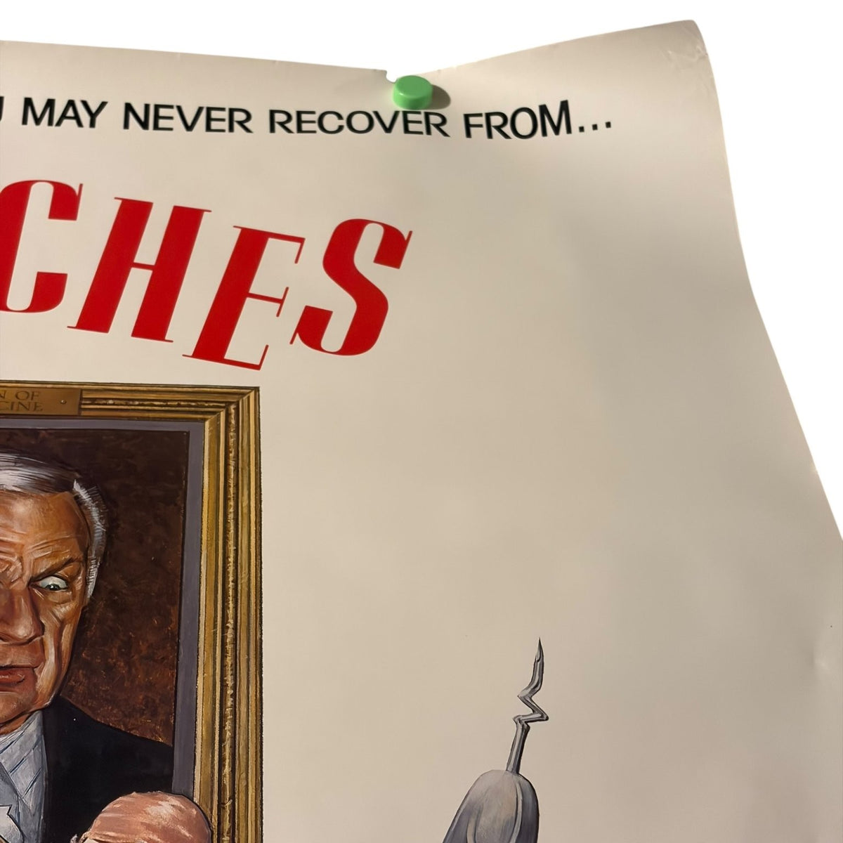 Stitches 1985 Video Store Movie Poster Parker Stevenson Eddie Albert Comedy