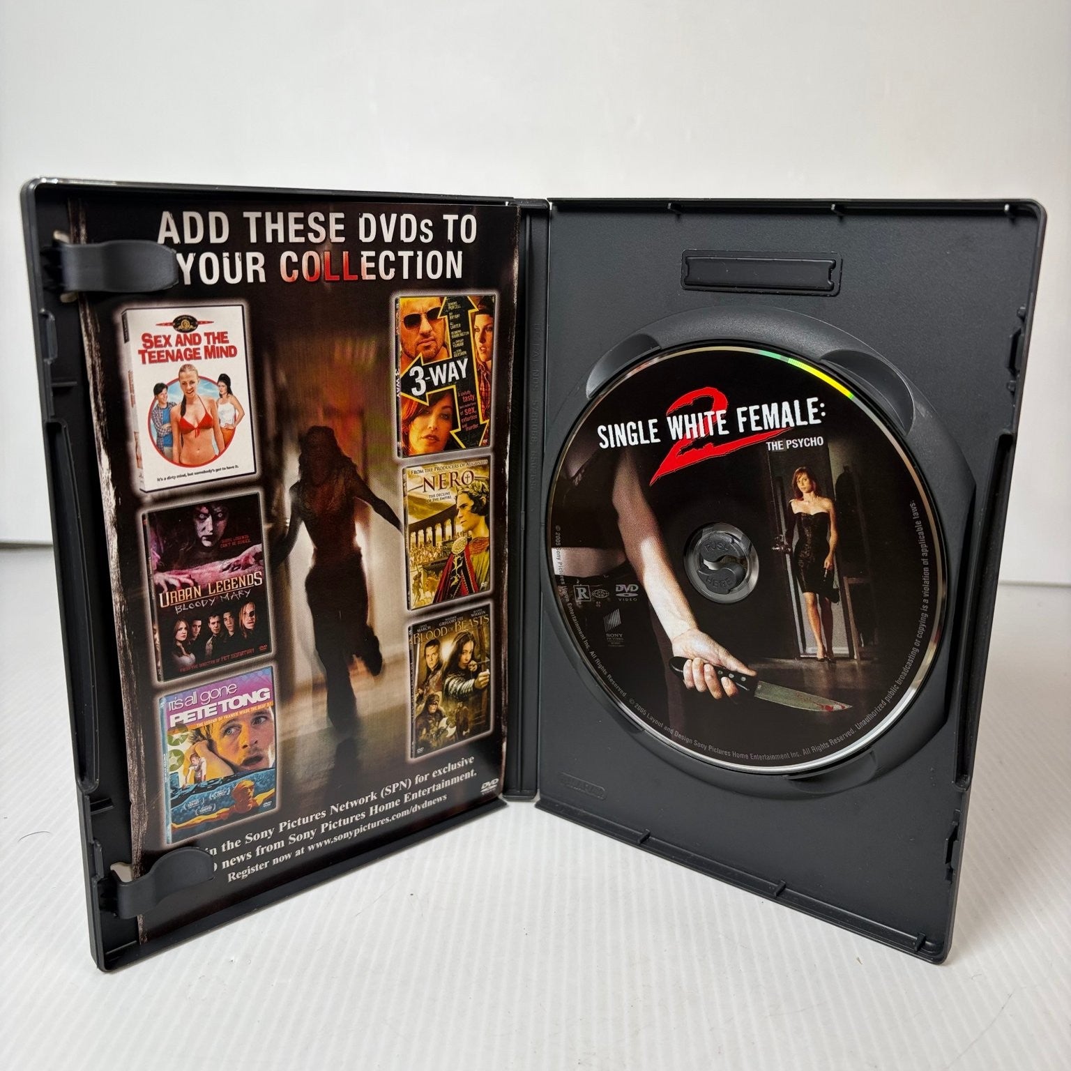 Single White Female 2: The Psycho DVD (2005) Kristen Miller, Thriller