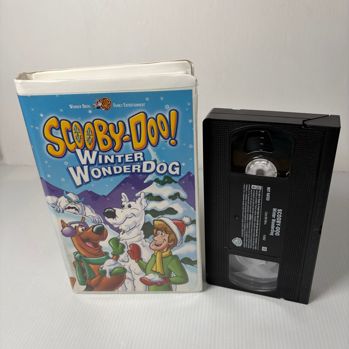 Scooby-Doo! Winter WonderDog VHS 2003 Animated Family Holiday Clamshell