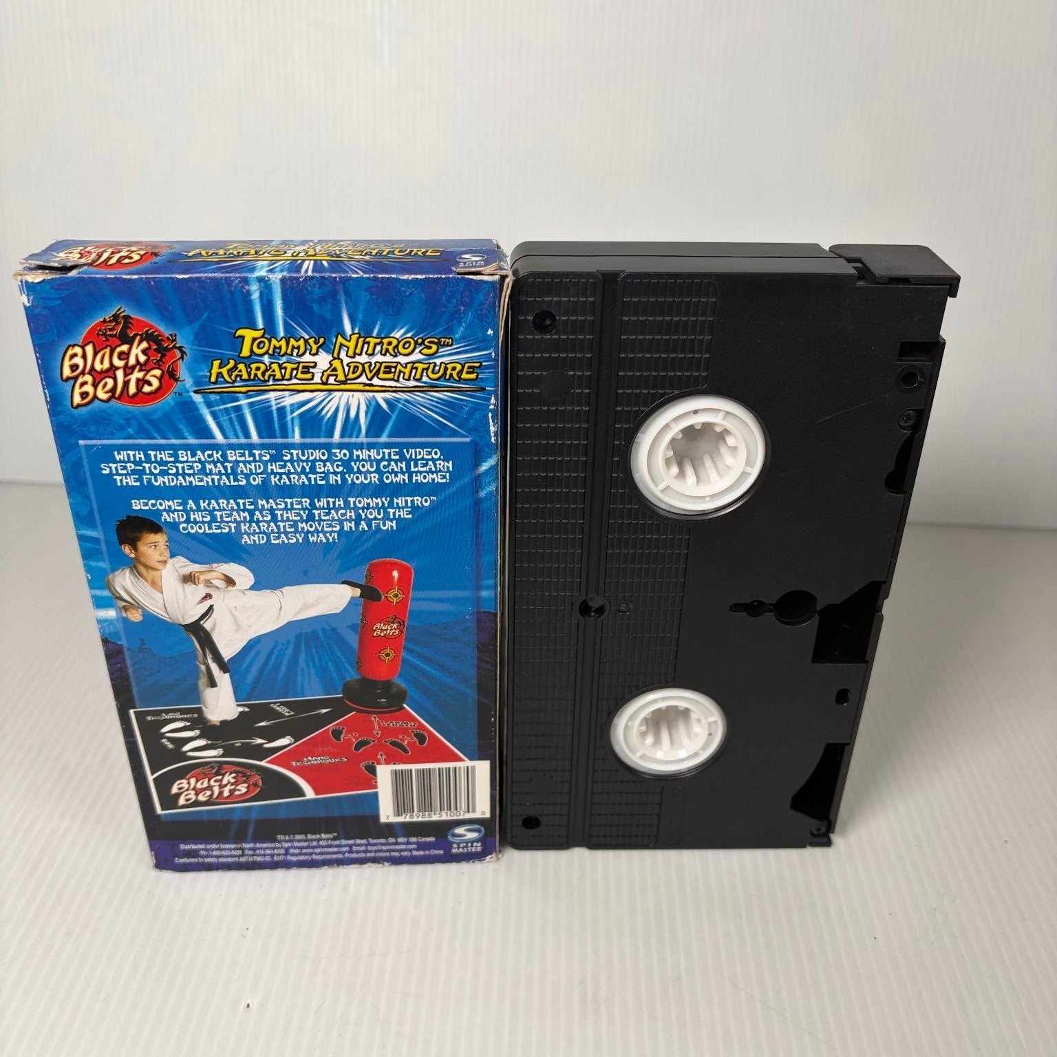 Tommy Nitro's Karate Adventure VHS 2005 Kids Martial Arts Educational SAIN