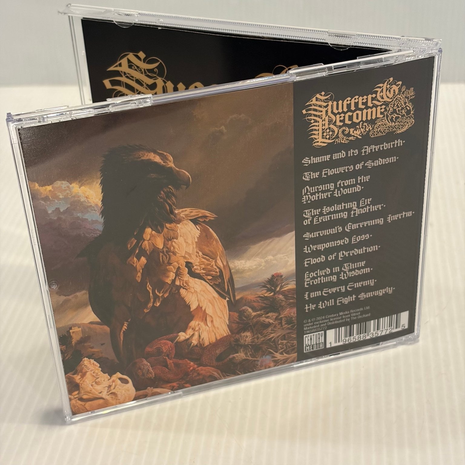 Vitriol – Suffer & Become CD 2024 Blackened Death Metal Century Media
