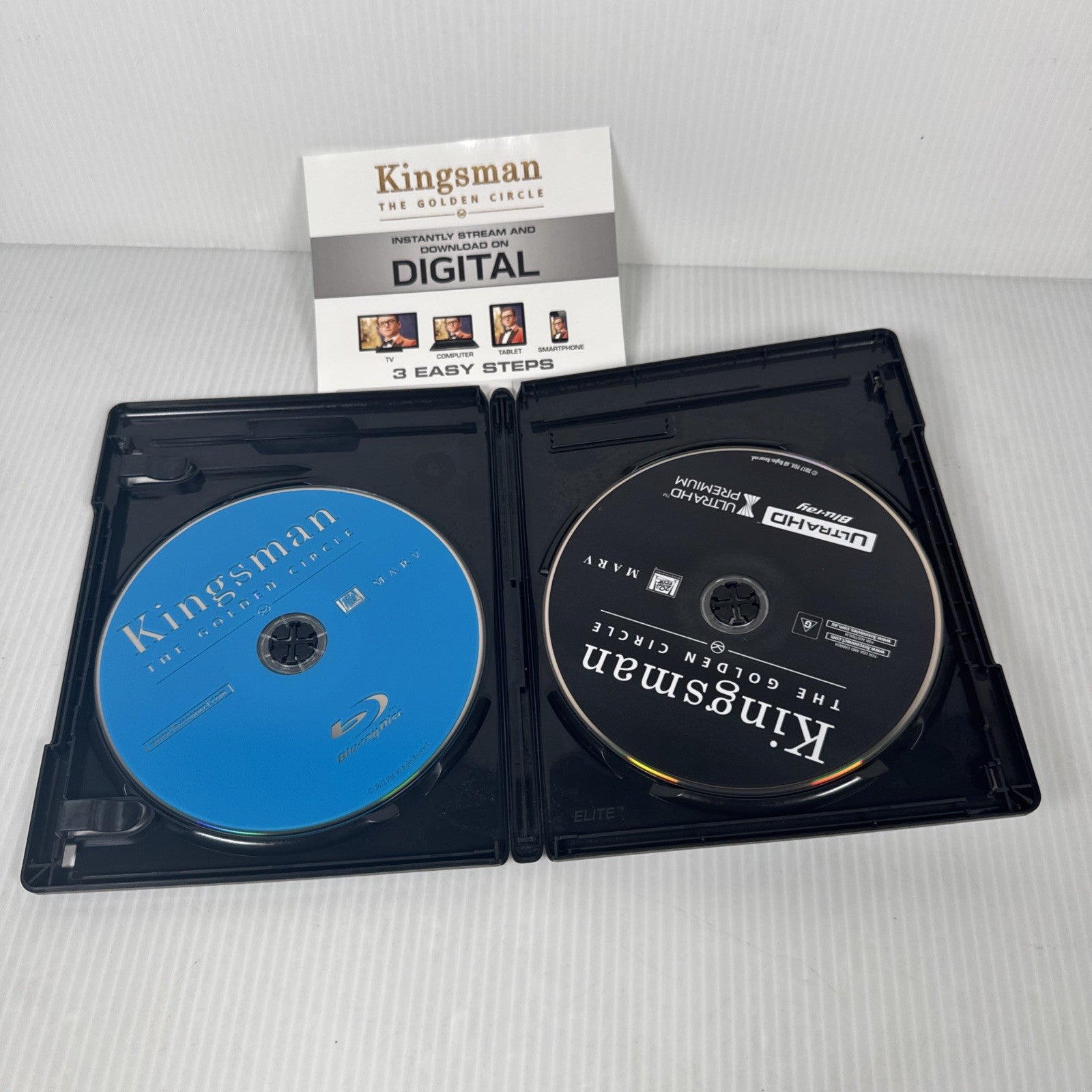 Kingsman 2: The Golden Circle 4K Ultra HD Blu-ray - GOOD