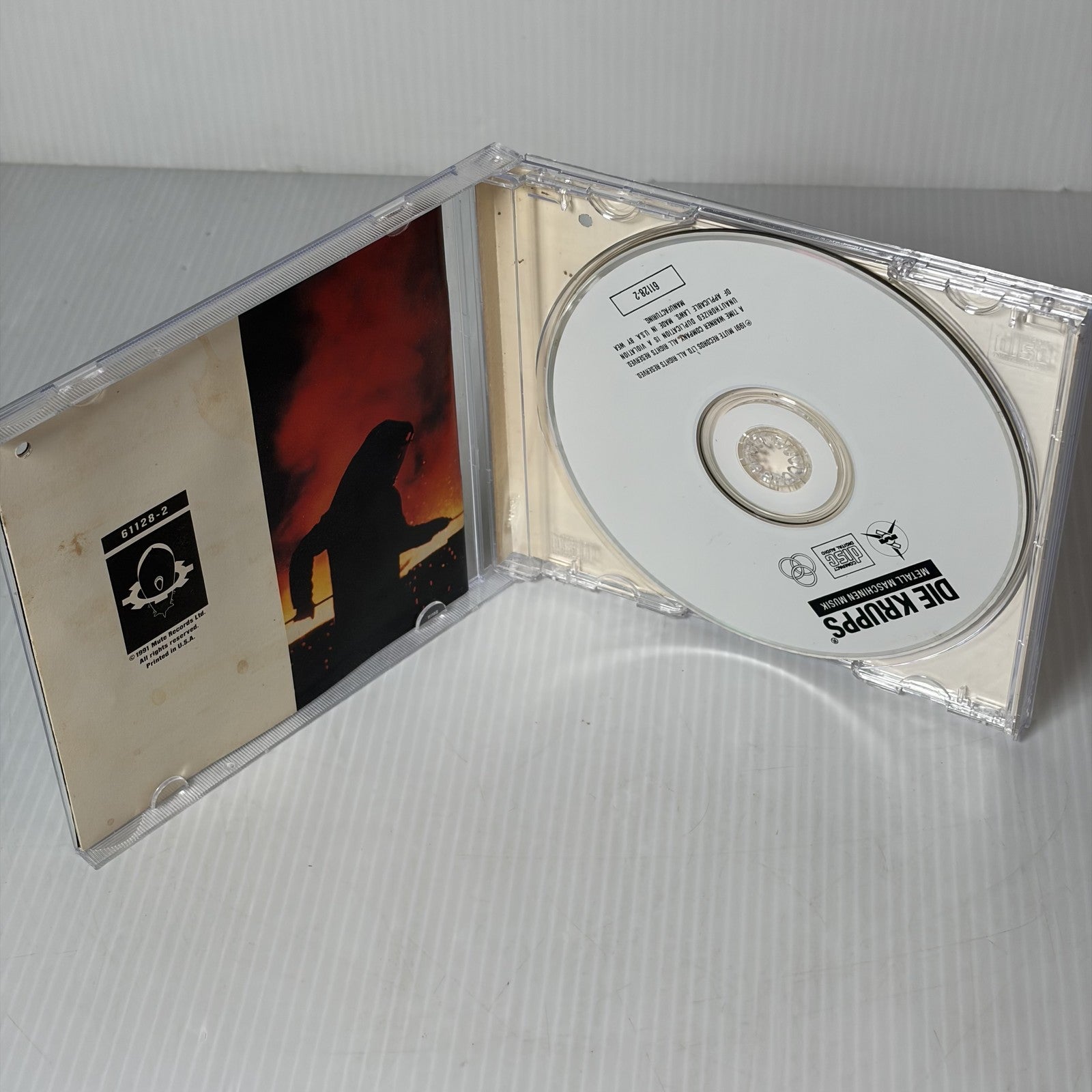 Die Krupps 91-81 Past Forward CD Mute Records 9 61128-2 Industrial EBM