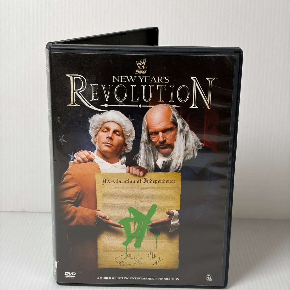 WWE New Year's Revolution DVD 2007 D-Generation X John Cena Triple H Shawn