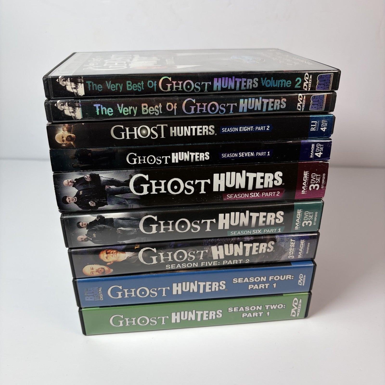 Ghost Hunters DVD Mixed Lot Seasons Collection & The Very Best Of Vols 1 2