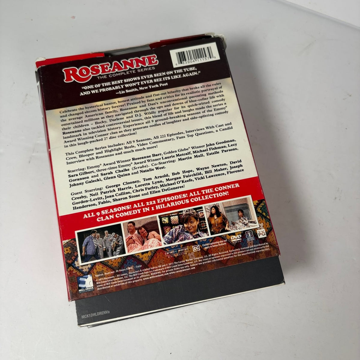 Roseanne The Complete Series DVD Box Set All 9 Seasons 222 Episodes 27 Discs