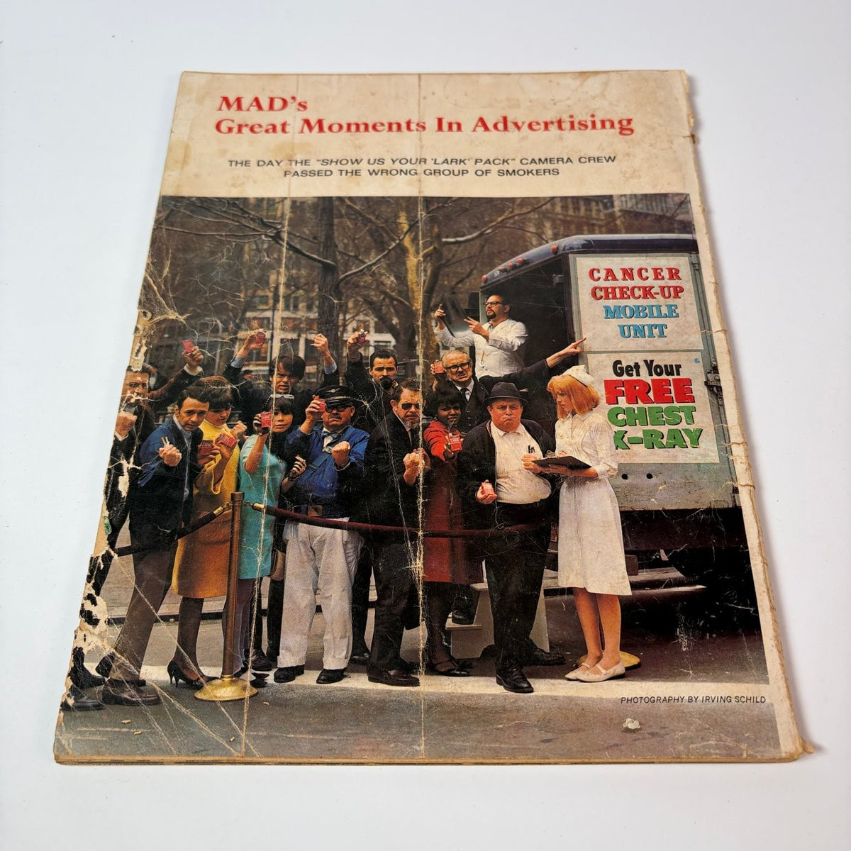 Vintage 1968 MAD Magazine Special Number 4 Mount Rushmore Mini-Posters Satire
