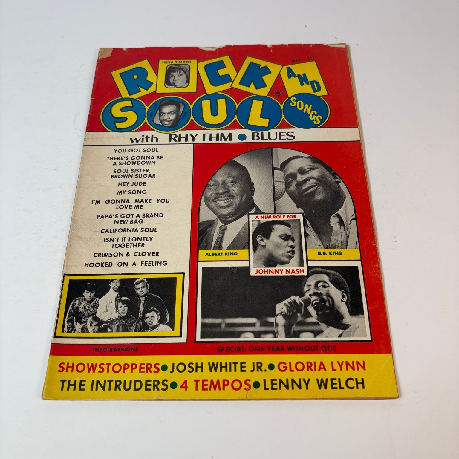 Vintage 1969 Rock & Soul Songs Magazine Nina Simone Albert King B.B. King Music