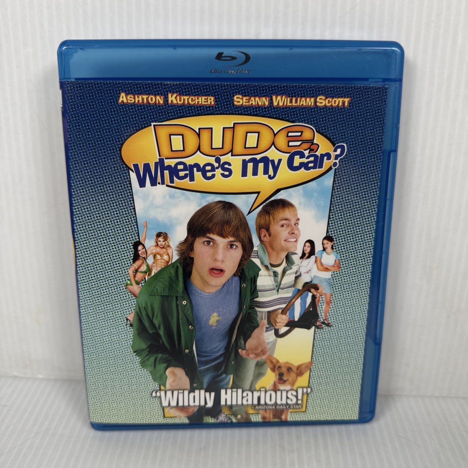 Dude, Where's My Car? (Blu-ray) Ashton Kutcher, Sean William Scott RARE OOP