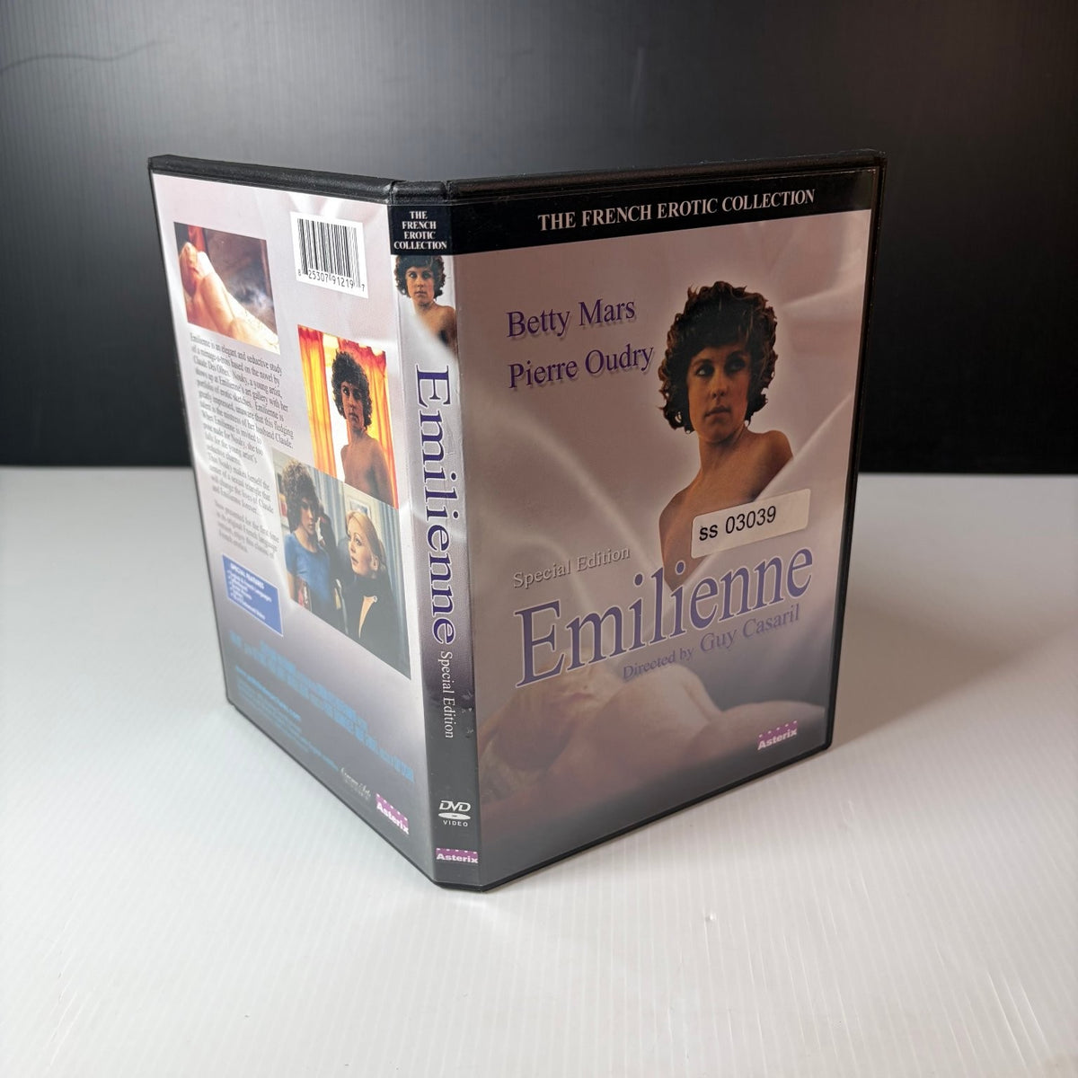 Emilienne DVD 1975 NTSC US Release Betty Mars Pierre Oudry Guy Casaril French