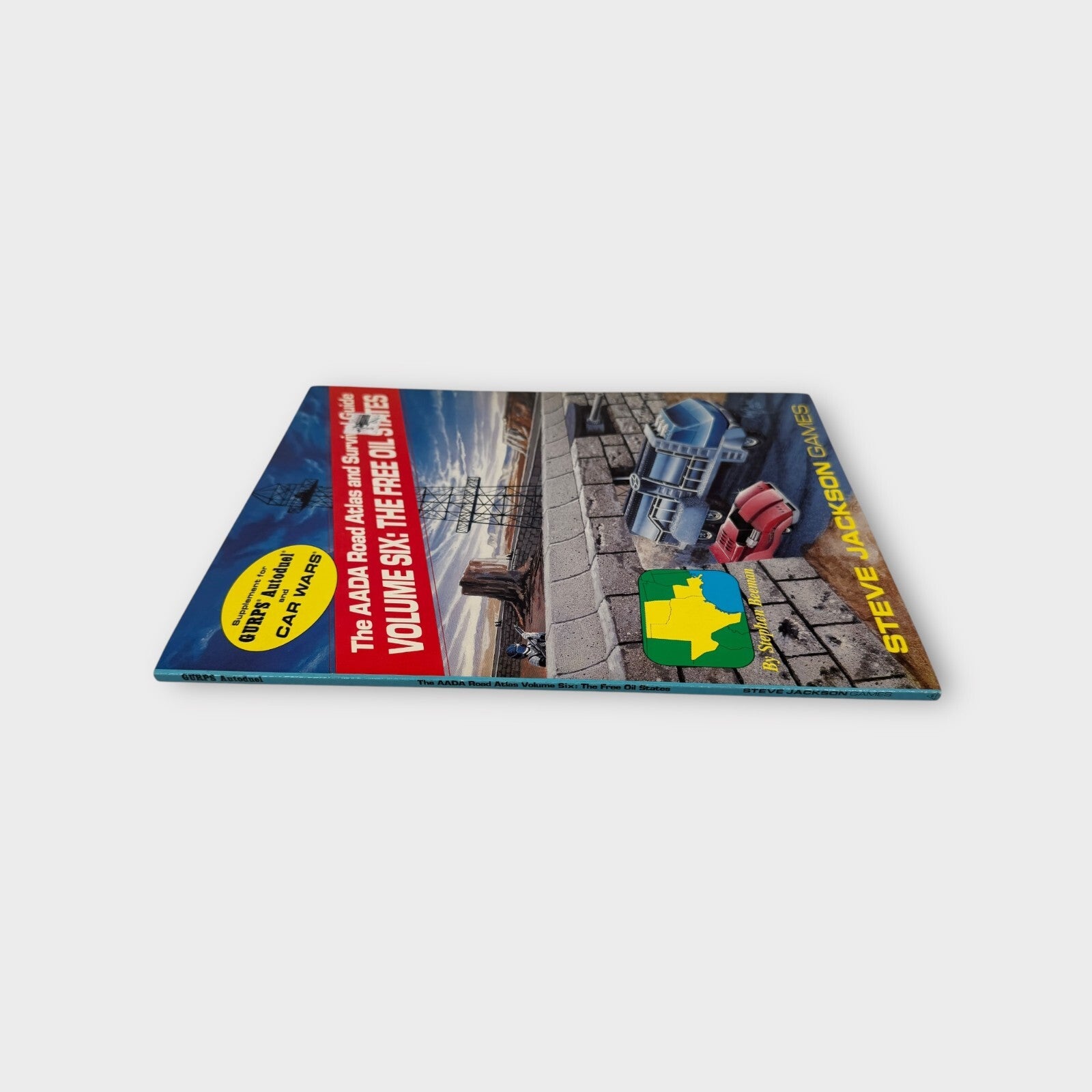 SJG Car Wars AADA Road Atlas & Survival Guide Volume 6 The Free Oil States