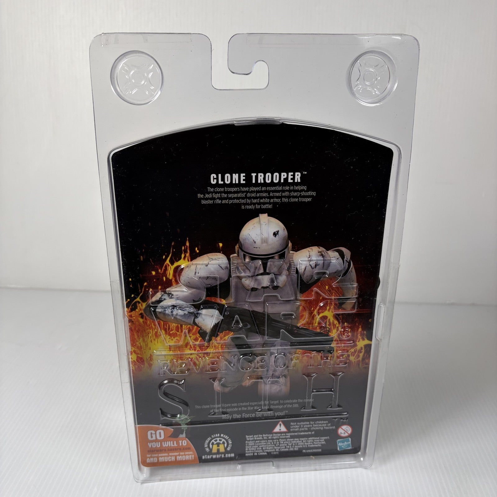 Star Wars Revenge of the Sith Clone Trooper Target Exclusive Hasbro Action