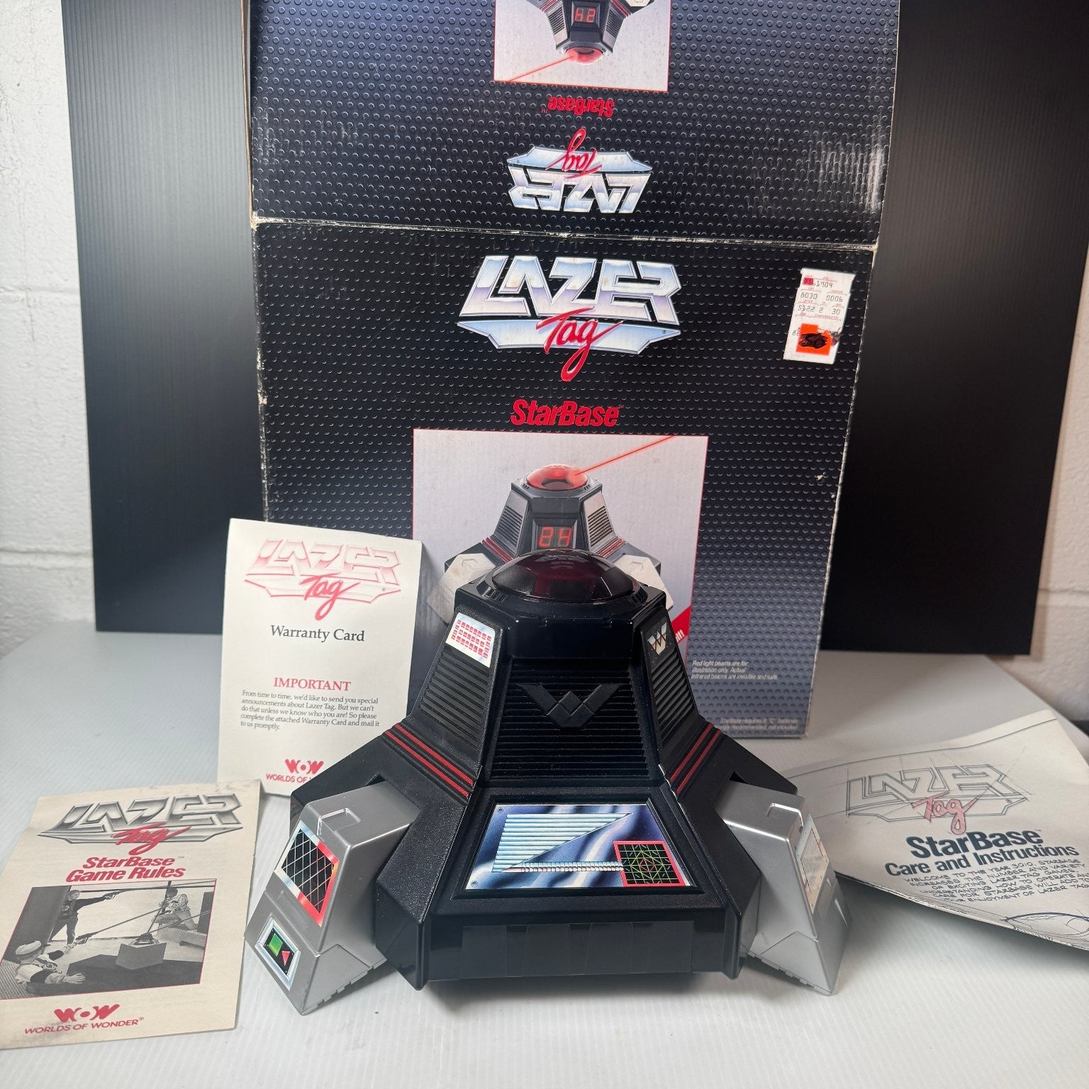 Lazer Tag StarBase Electronic Component by Worlds of Wonder 1980s