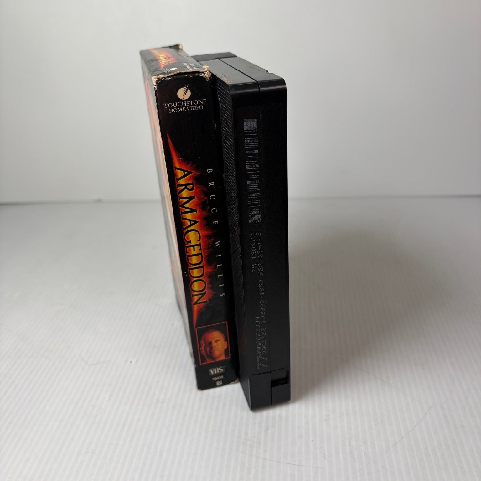 Armageddon VHS 1998 Action Sci-Fi Thriller Bruce Willis Touchstone Home Video