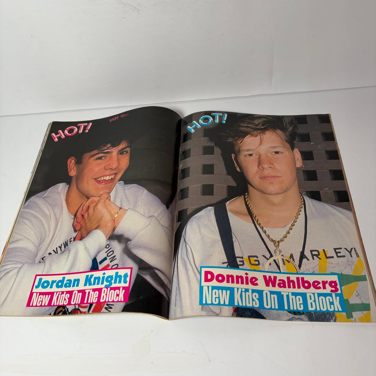 HOT Magazine Holiday 1989 New Kids Block Madonna Bon Jovi Debbie Gibson C Haim