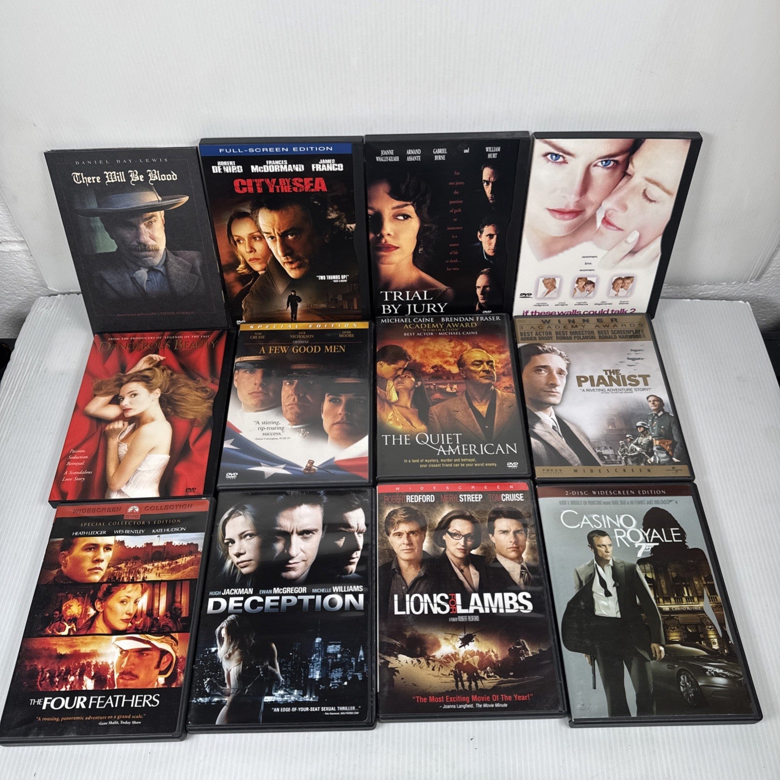 Lot Of 20 Drama Movie DVDs 007, Gran Torino, There Will Be Blood & More