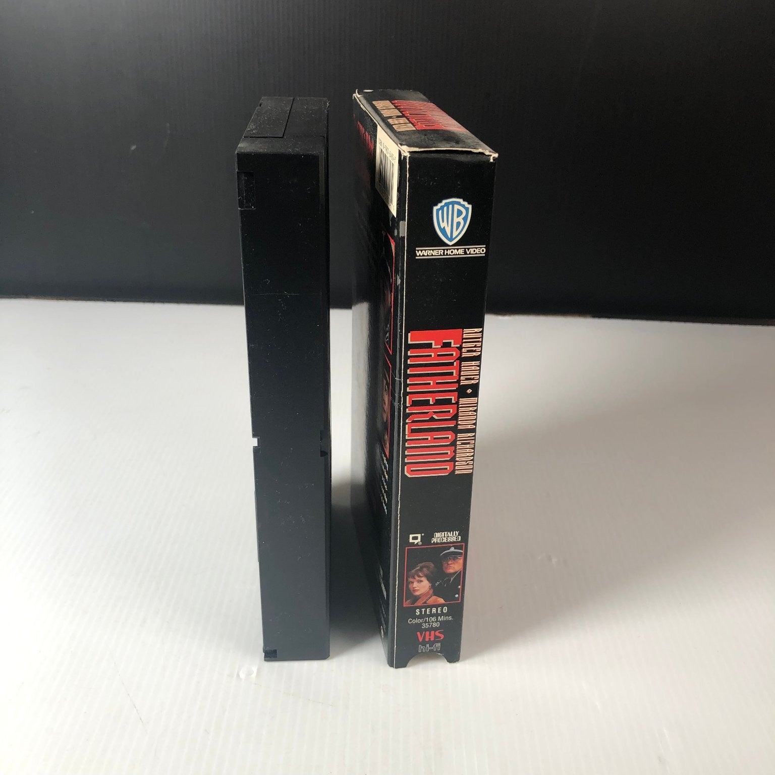 Fatherland VHS 1994 Thriller Alternative History Warner Home Video WW2 What If