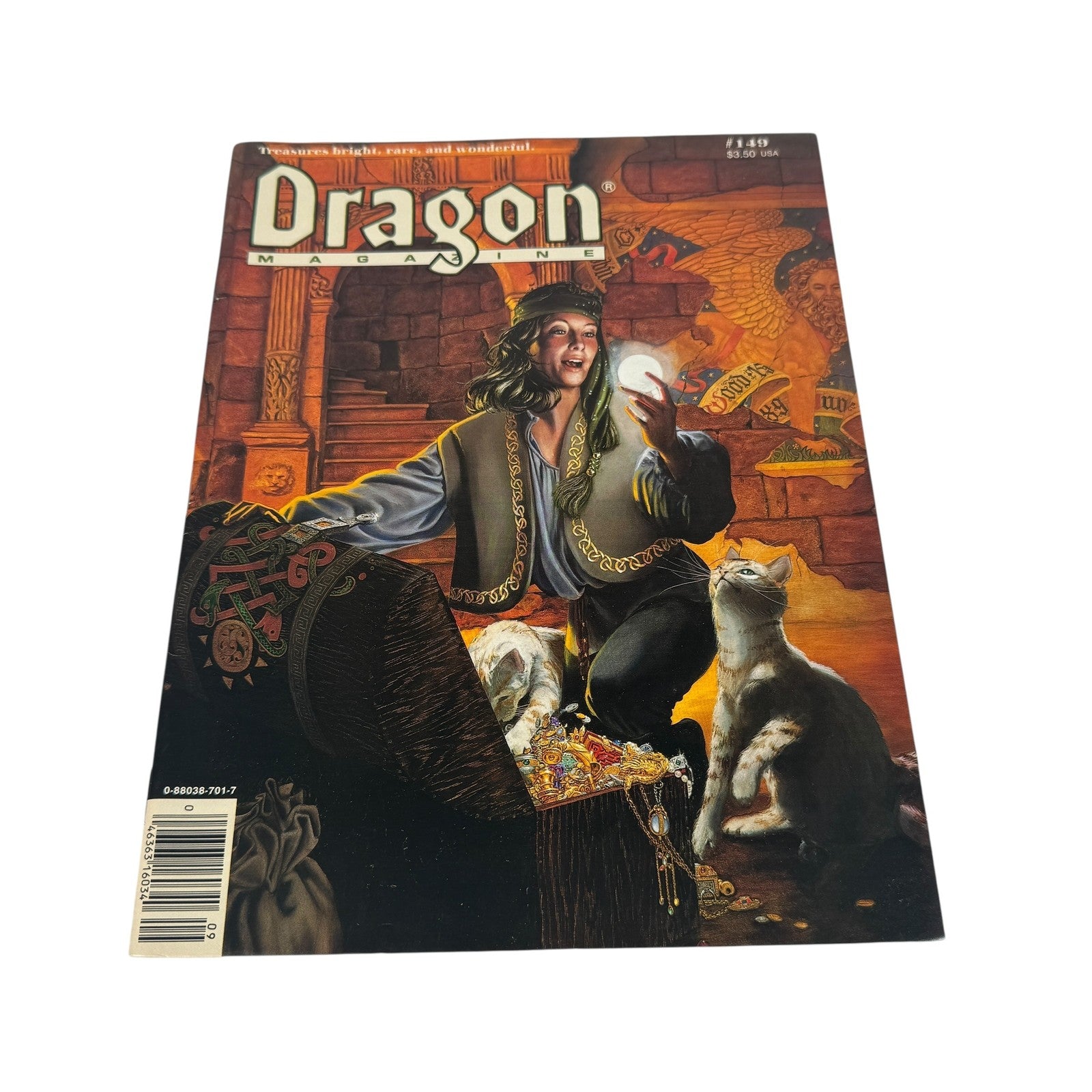 Vintage Dragon Magazine Issue 149 September 1989 Warhammer 40K RPG TSR Softcover