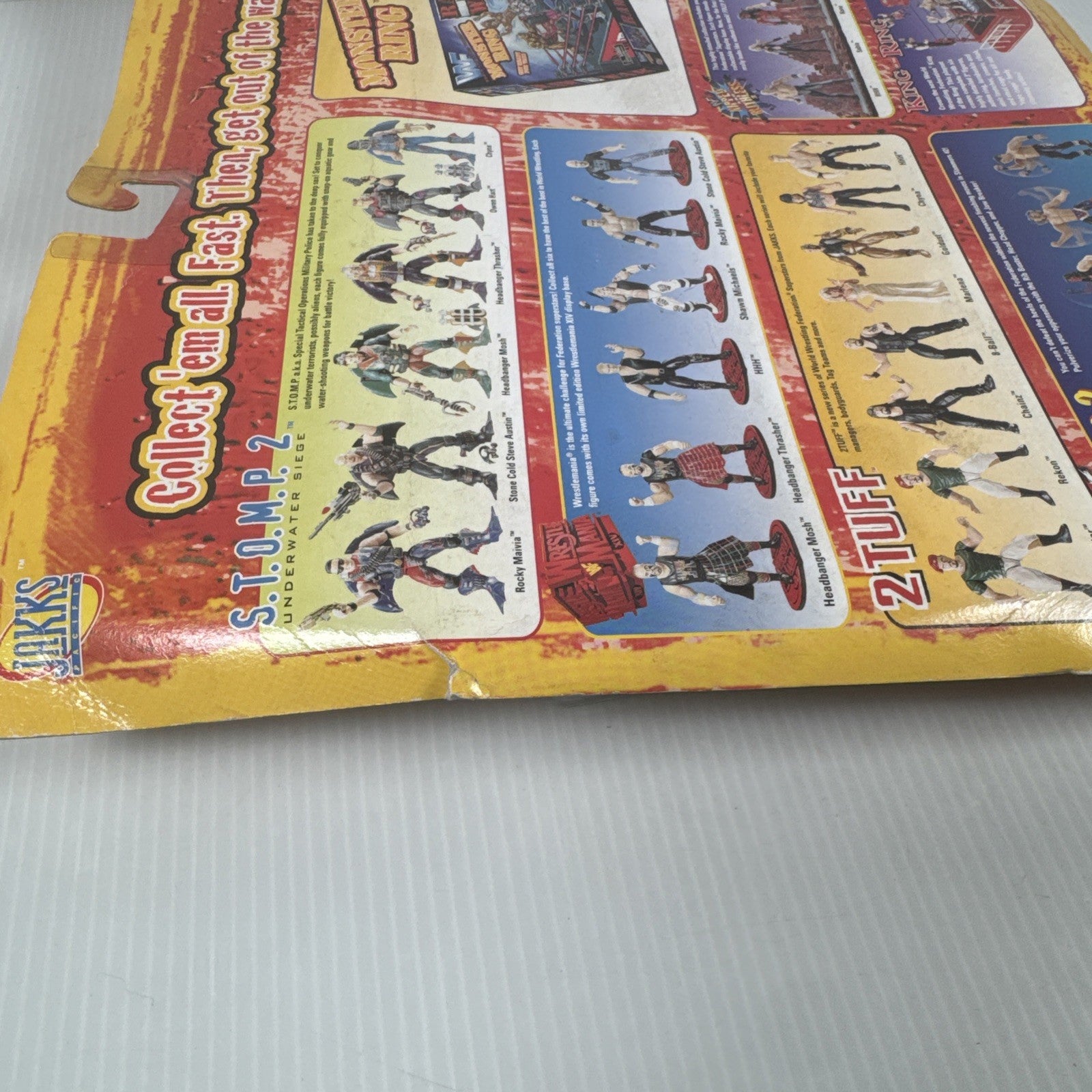 1998 Jakks WWF Grudge Match UNDERTAKER vs KANE action figure 2-PACK