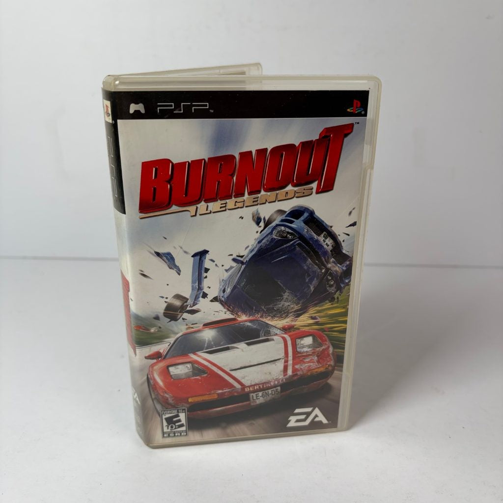 Burnout Legends PSP Greatest Hits EA Racing Game CIB with Manual