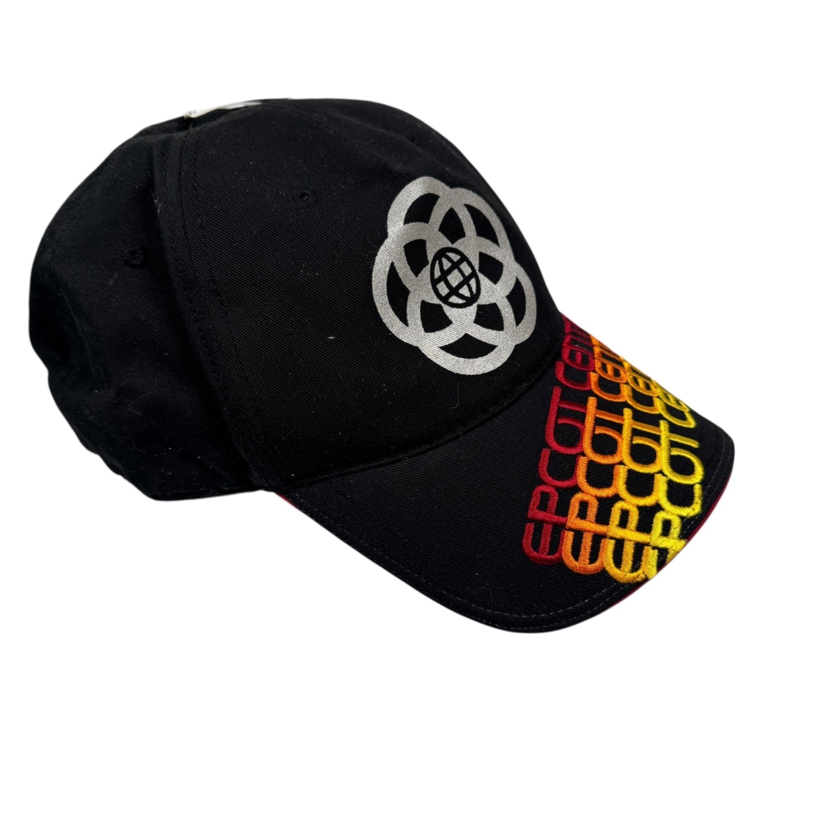 Epcot Center 2007 Mouse Gear Baseball Hat Retro Logo Embroidered Brim Deadstock