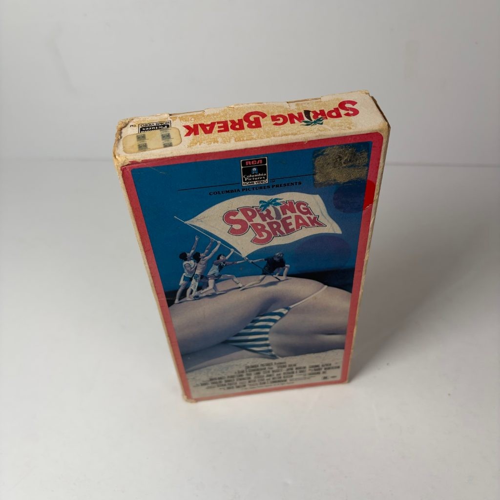 Spring Break VHS 1983 RCA Columbia Pictures OG Release Side Flap Teen Comedy