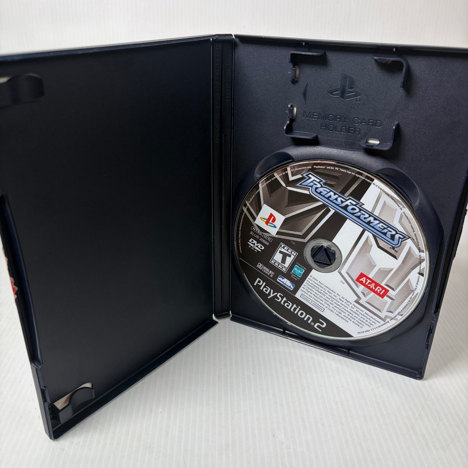 Transformers PS2 PlayStation 2 Video Game Action Adventure Sci-Fi Ex-Rental