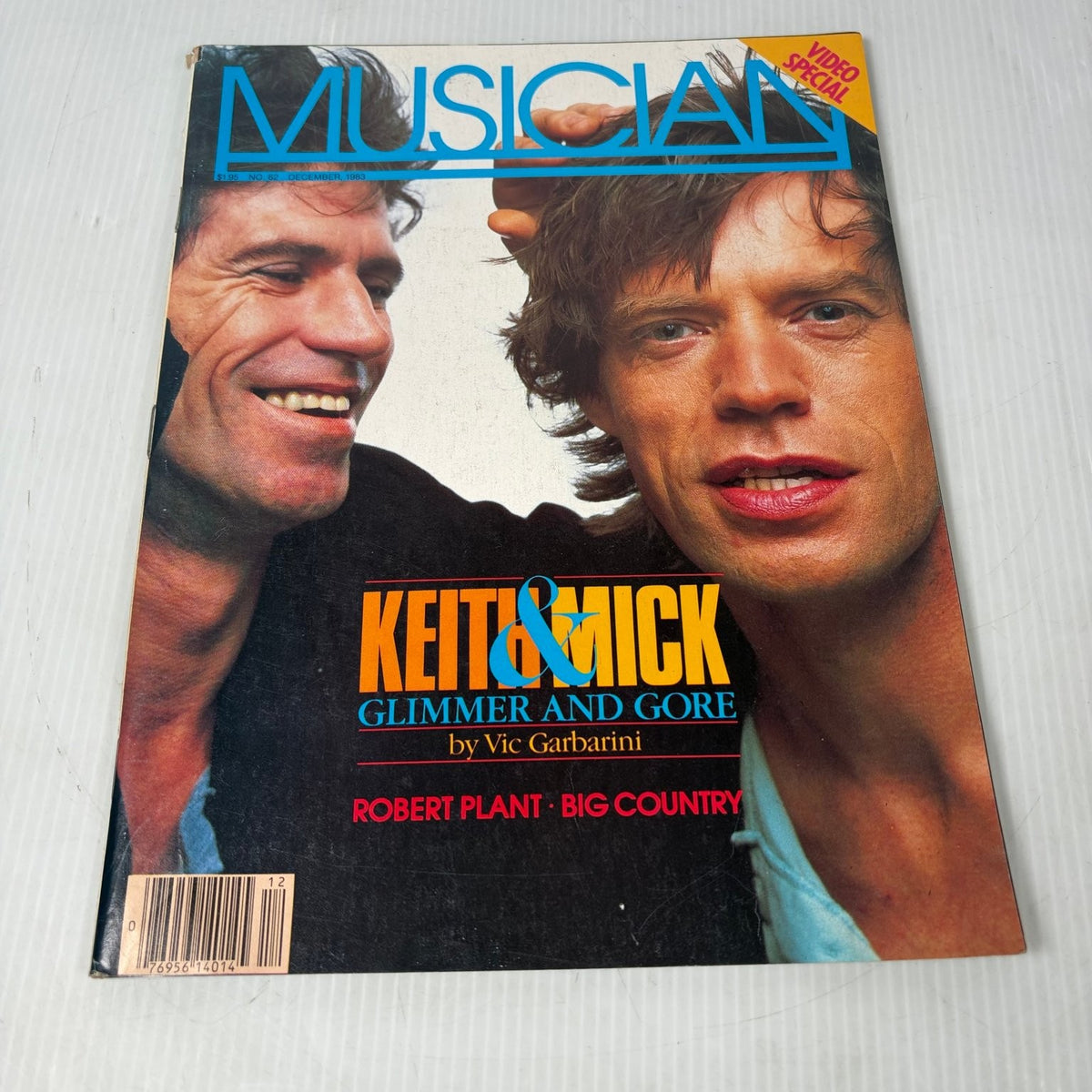Musician December 1983 Keith Mick Jagger Richards Magazine Rolling Stones
