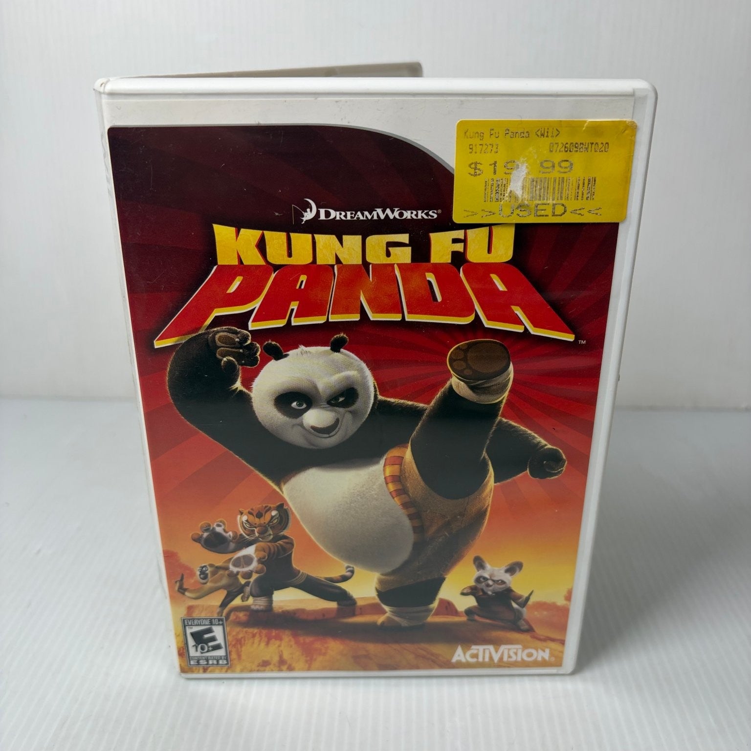 Kung Fu Panda Nintendo Wii Video Game Action Adventure Complete CIB
