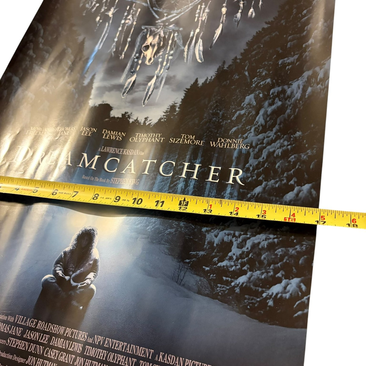 Vintage Dreamcatcher 2003 Promotional Movie Poster Stephen King Kasdan 25"x17"
