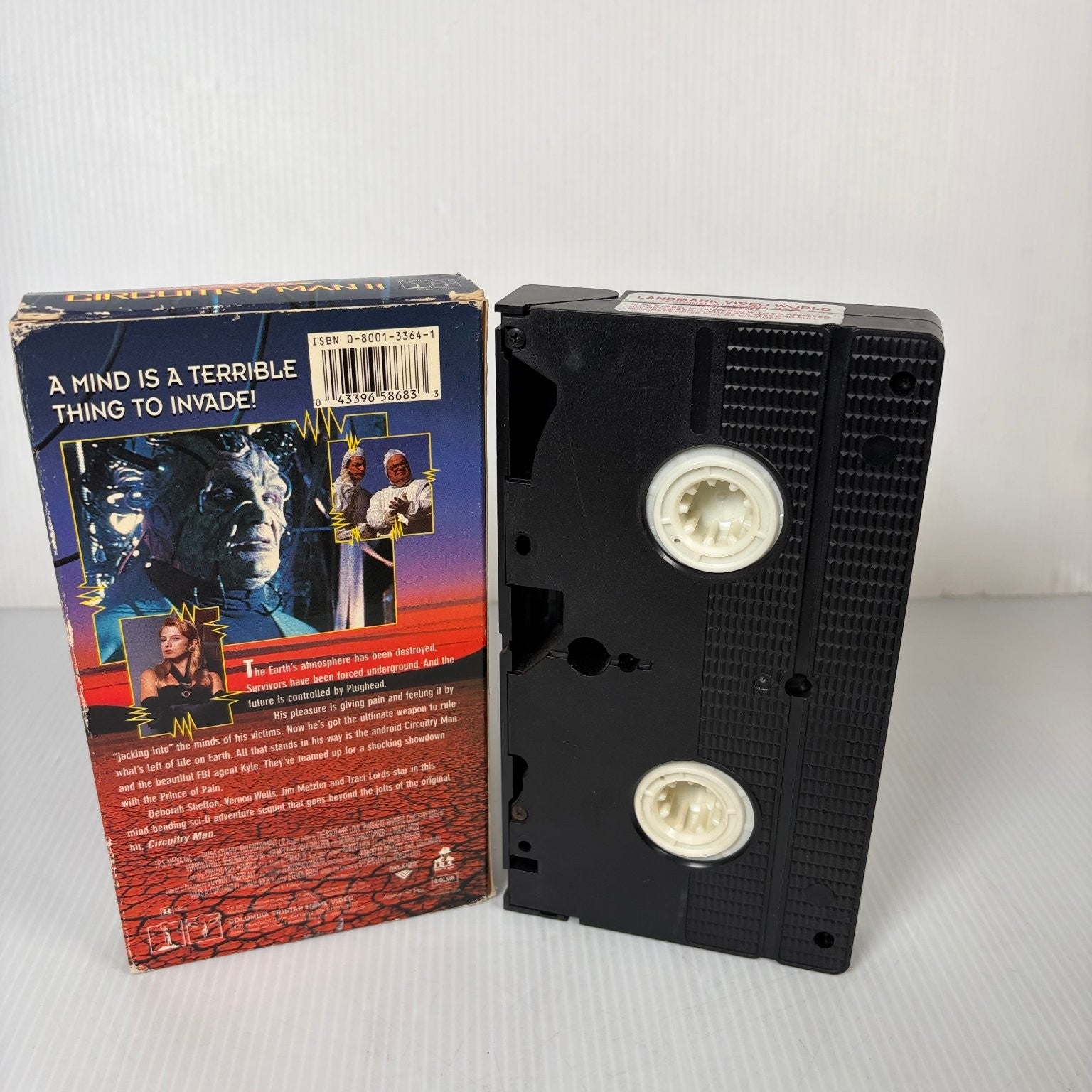 Circuitry Man II VHS 1995 Sci-Fi Action Paramount Home Video
