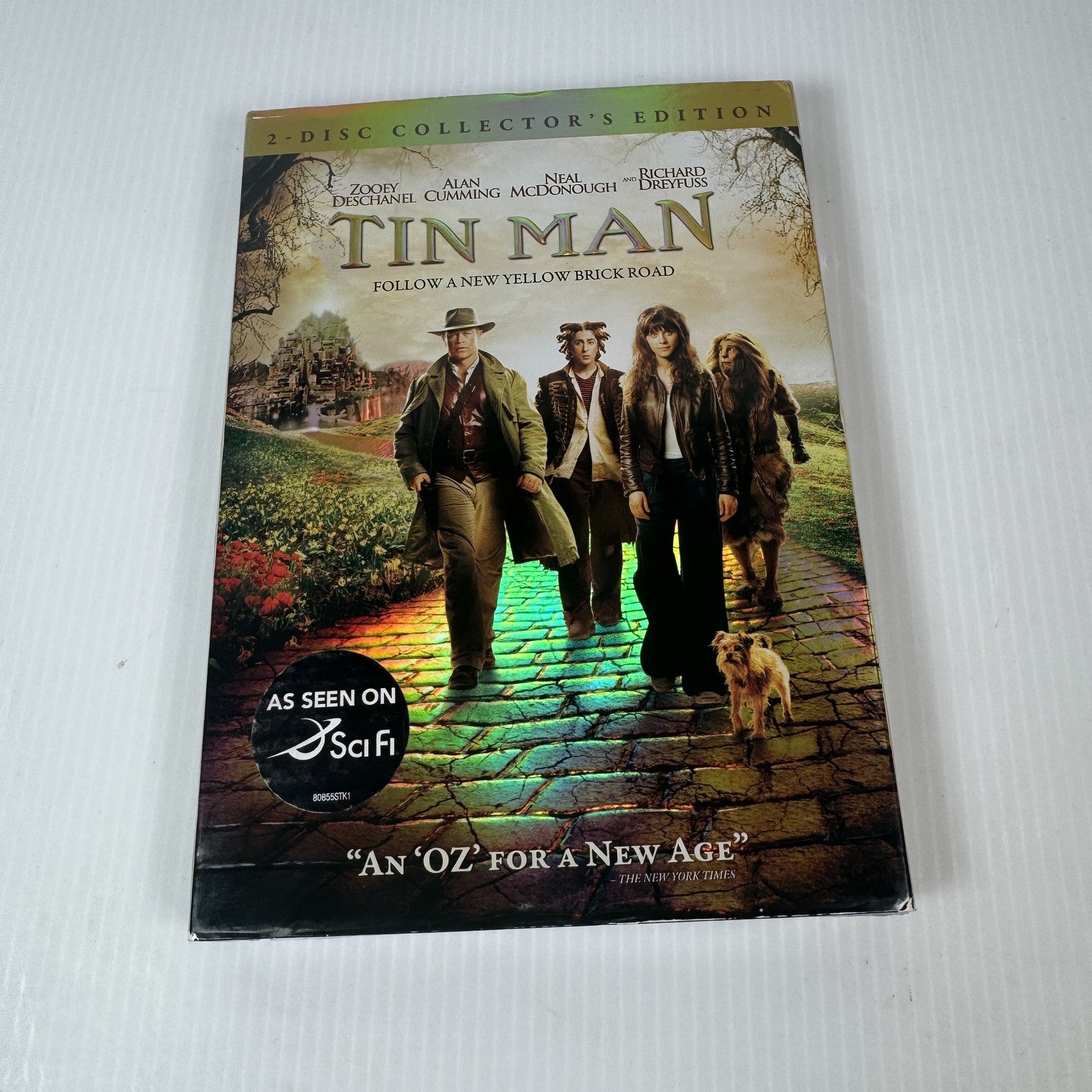 Tin Man DVD 2007 2-Disc Collector's Edition Zooey Deschanel Sci-Fi w/ Slipcase