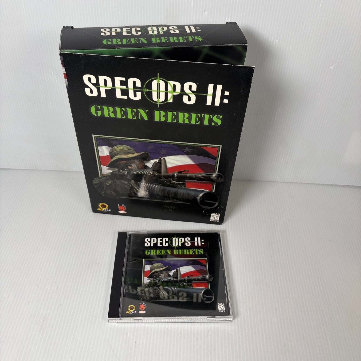 SPEC OPS II: GREEN BERETS Big Box PC Windows 95/98 CD-ROM Video Game Complete