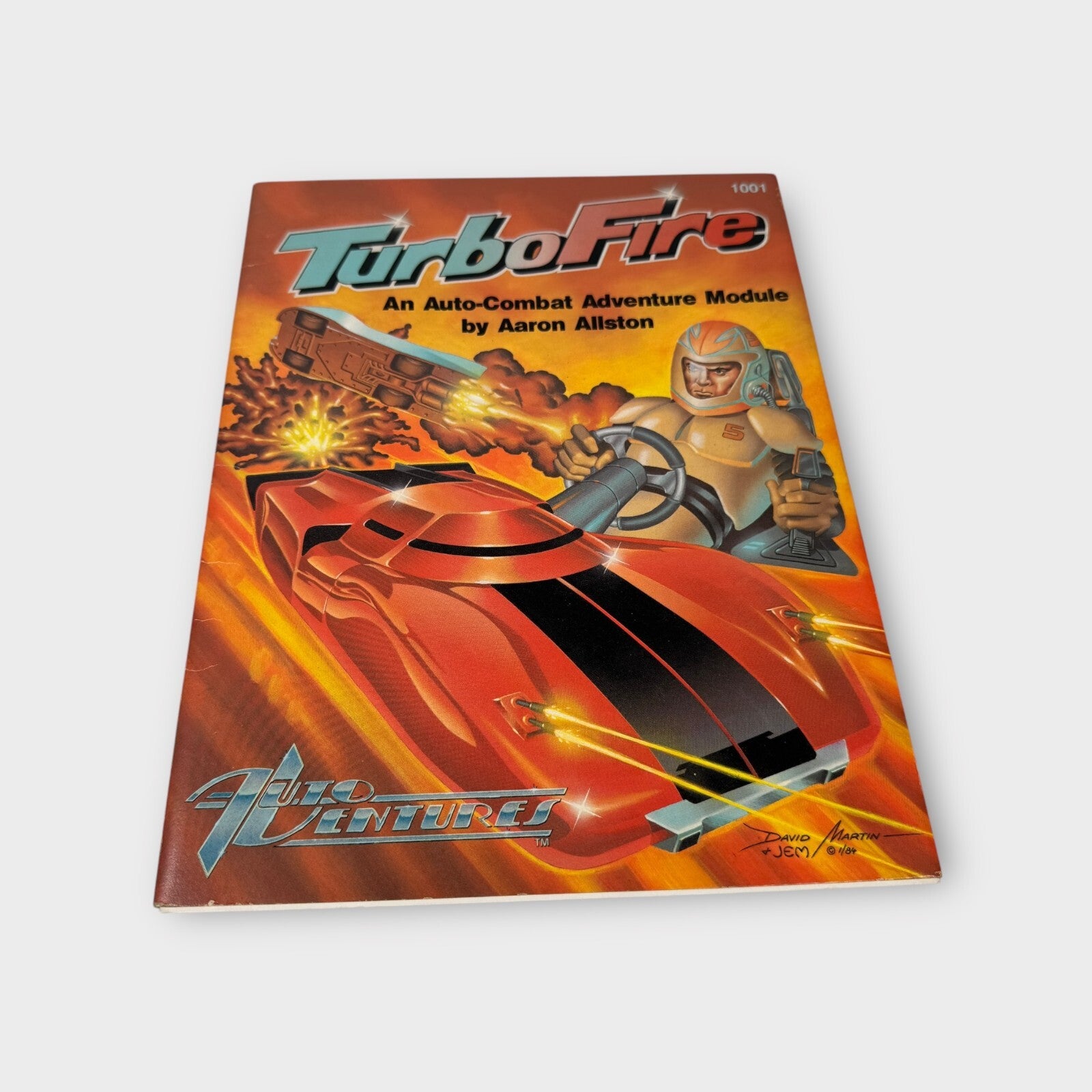Turbo Fire Module Autoventures Car Wars Roleplaying Game RPG Sourcebook 1001 SJG