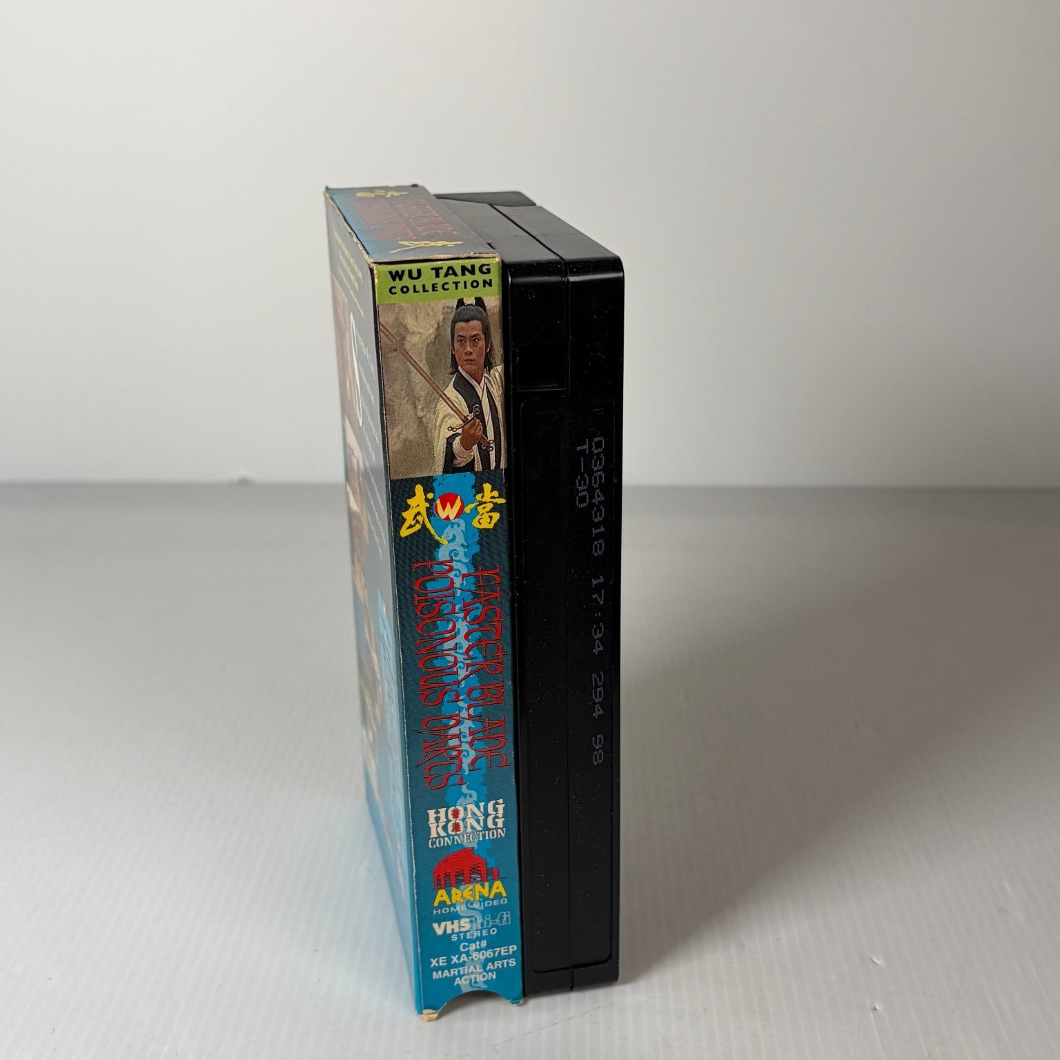 Faster Blade Poisonous Darts VHS 1998 Martial Arts Wu Tang Collection Xenon