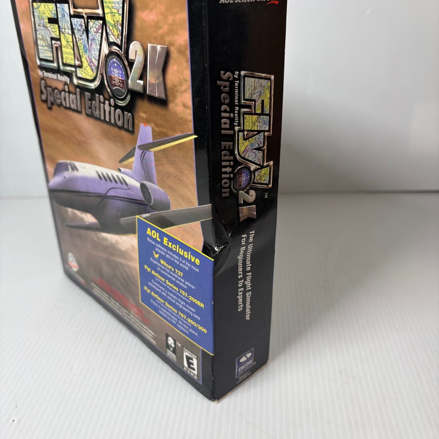 Fly 2K Special Edition Big Box PC Video Game Flight Simulator Complete