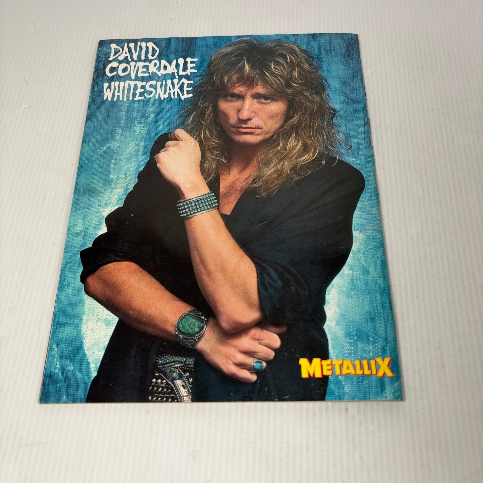 Metallix Magazine Issue 3 March 1990 Motley Crue Metallica Posters Heavy Metal