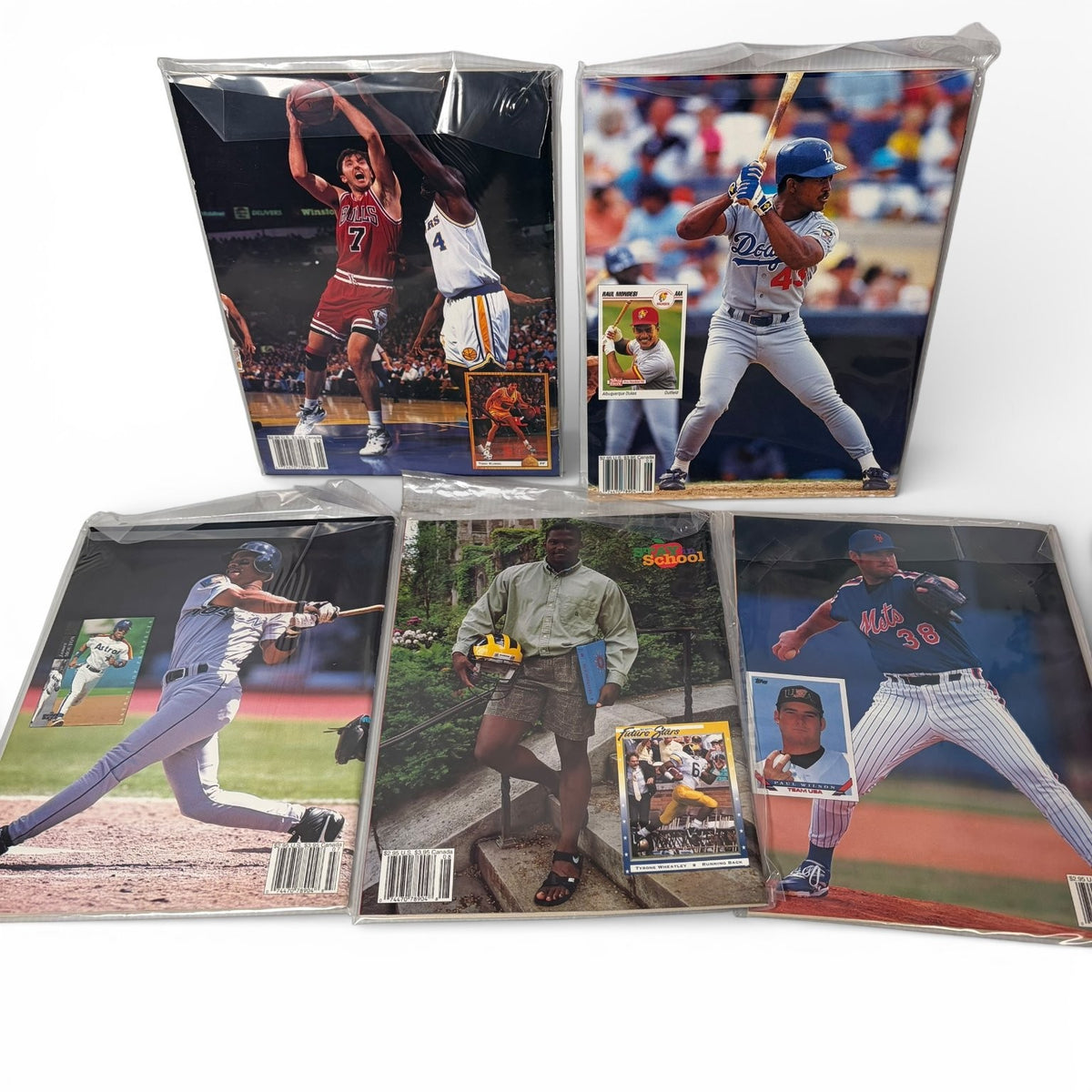 90s Beckett Focus on Future Stars Magazine Lot of 17 Shaq Chipper Jones Grant