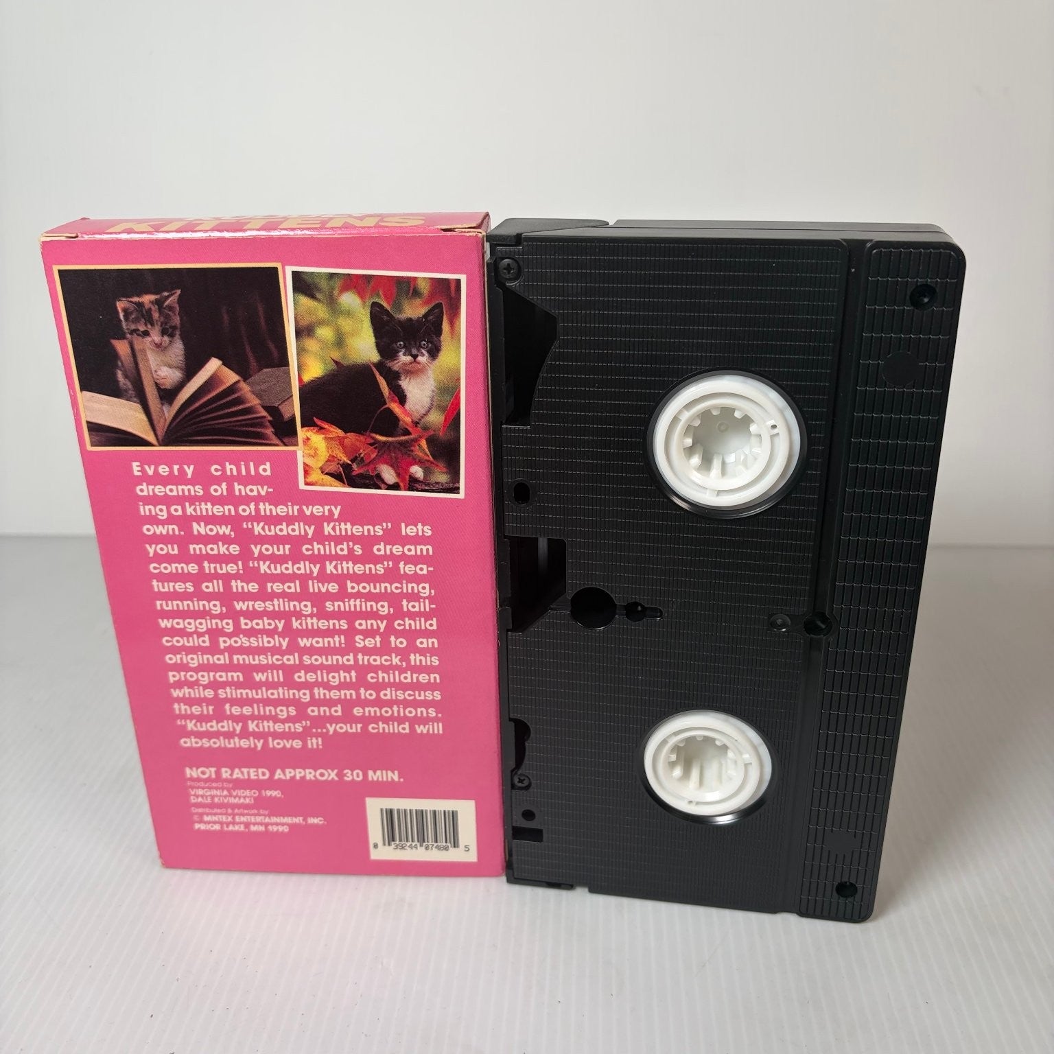 Kuddly Kittens VHS 1990 Children's Family MontEx Entertainment