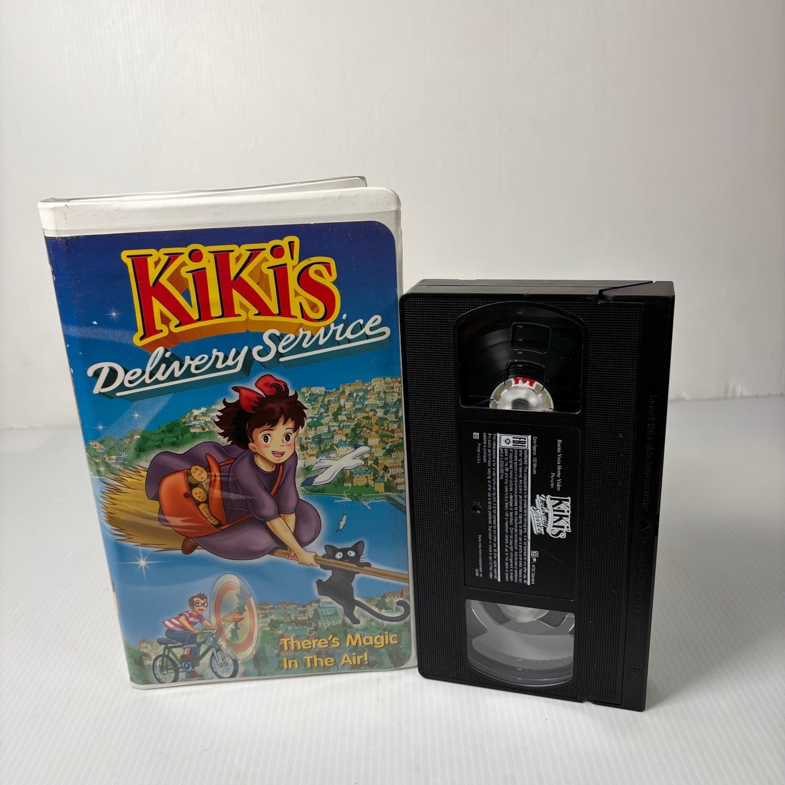 Kiki's Delivery Service VHS 1998 Animated Fantasy Buena Vista in Clamshell Case